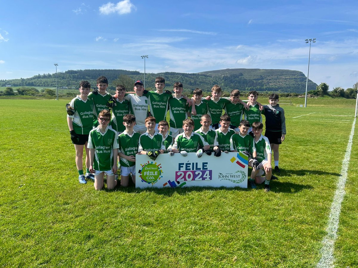 Well done to our U15 boys who took part in Division 2 of the John West Féile County Competition in COE, Scarden on Saturday. 🇳🇬🇳🇬