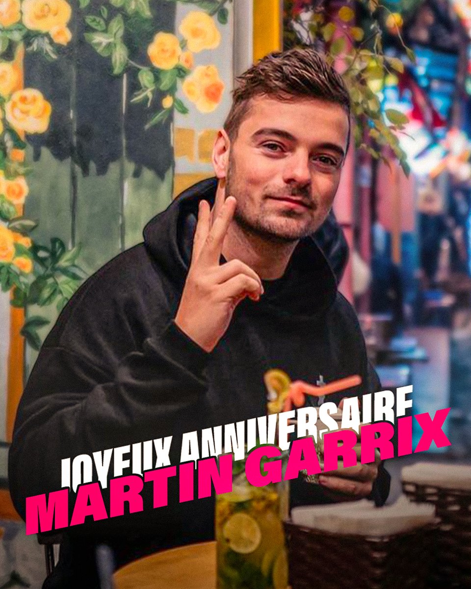 On souhaite un très joyeux anniversaire à Martin Garrix 😍 Vous l'avez déjà vu en festival ? 🔥