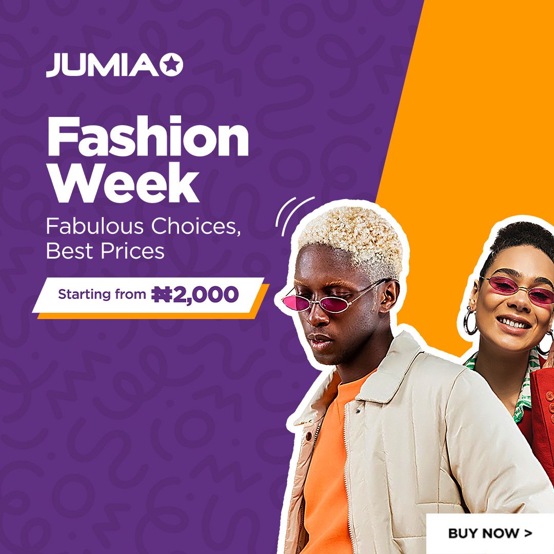 🎉 Exciting news! Fashion Week is here on Jumia, Get ready to elevate your style game without breaking the bank. Explore a wide range of trendy outfits at unbeatable prices. 
Click the link below to unleash your inner fashionista! 🛍️ 
kol.jumia.com/s/YgNpDPo

#JumiaKolProgram