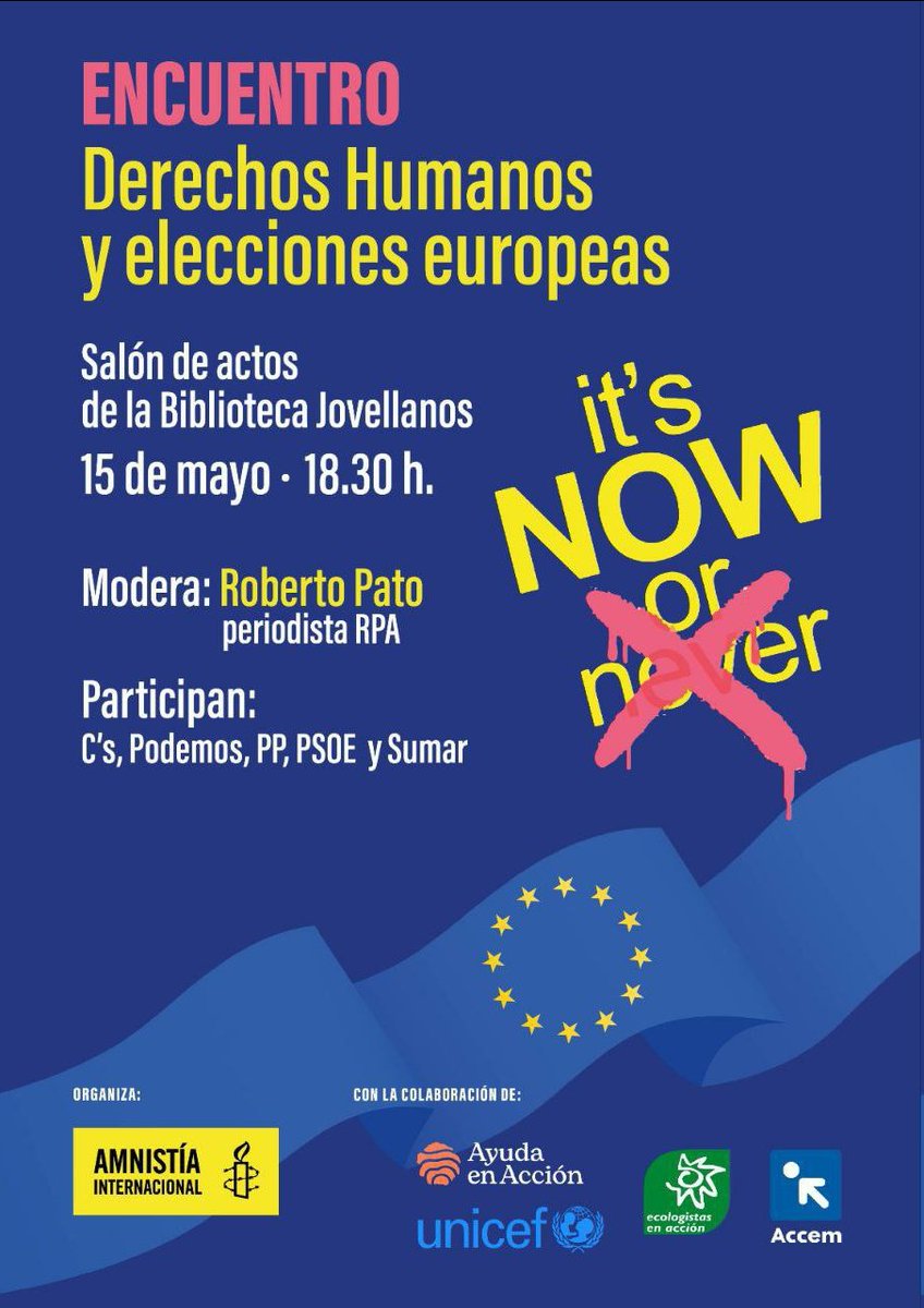 Nuestra Responsable de Secretaría Solidaridad Internacional y Horizonte Republicano y candidata a las elecciones europeas, @etorrescuideiru participará el miércoles, en representación de @PODEMOS 
📅 15 de Mayo/Mayu
⏰ 18:30 hs.
 🏫Biblioteca Jovellanos/Xixón
#DebateEuropeas2024