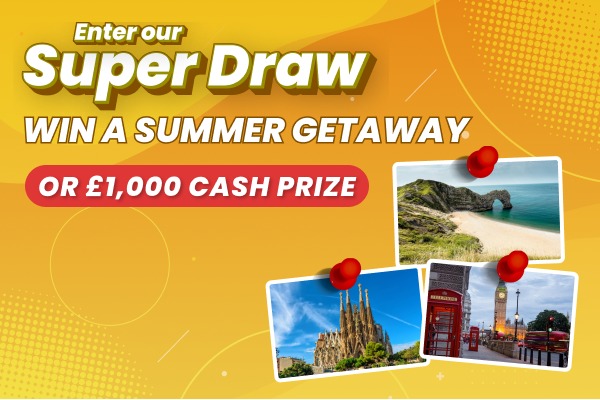 📢Remember it's not too late to get away from it all this summer! Play the lottery this May and win a £1,000 holiday🥳🌇🏖️
Already have a summer getaway planned? Take the £1,000 cash, and treat yourselves to a little luxury!📷
Play now: bit.ly/3QkQuHW