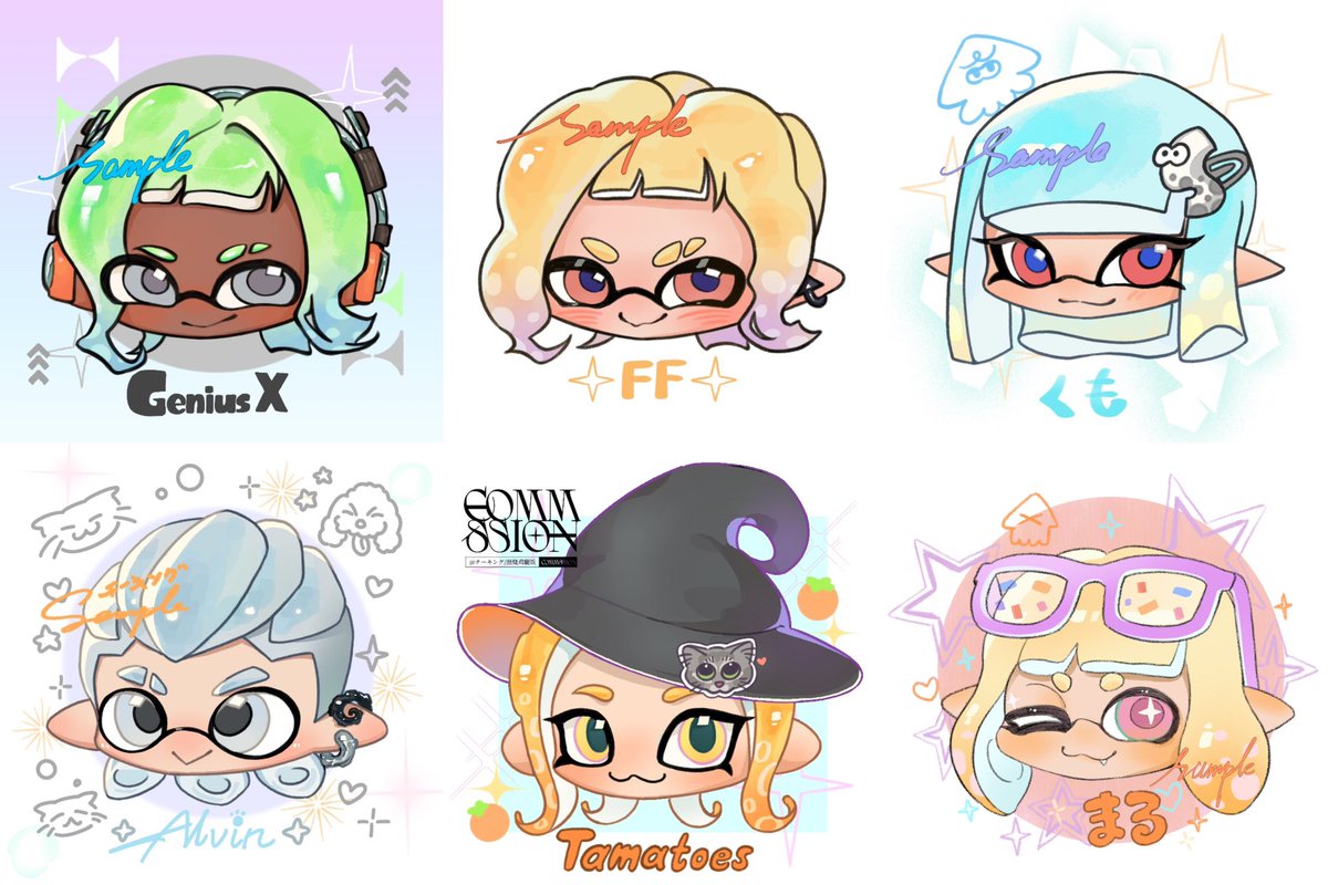 #splatoon #commission #スプラトゥーン3している人と繋がりたい