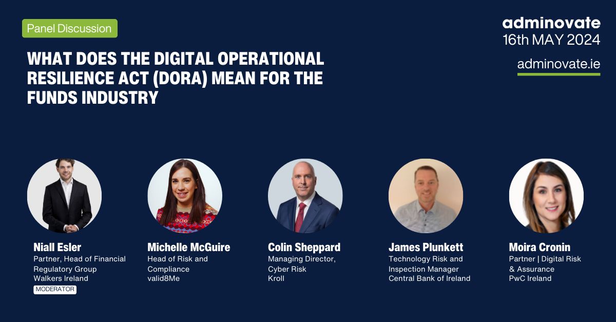 valid8Me_com's tweet image. Adminovate Conference is always a great day on the Funds calendar in Ireland. With a view on the future of the industry, brilliant discussions with an energised audience will shape the day and we're delighted to be taking part 🤝 #adminovate #funds