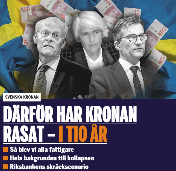 Sverige behöver euron. Helst igår.