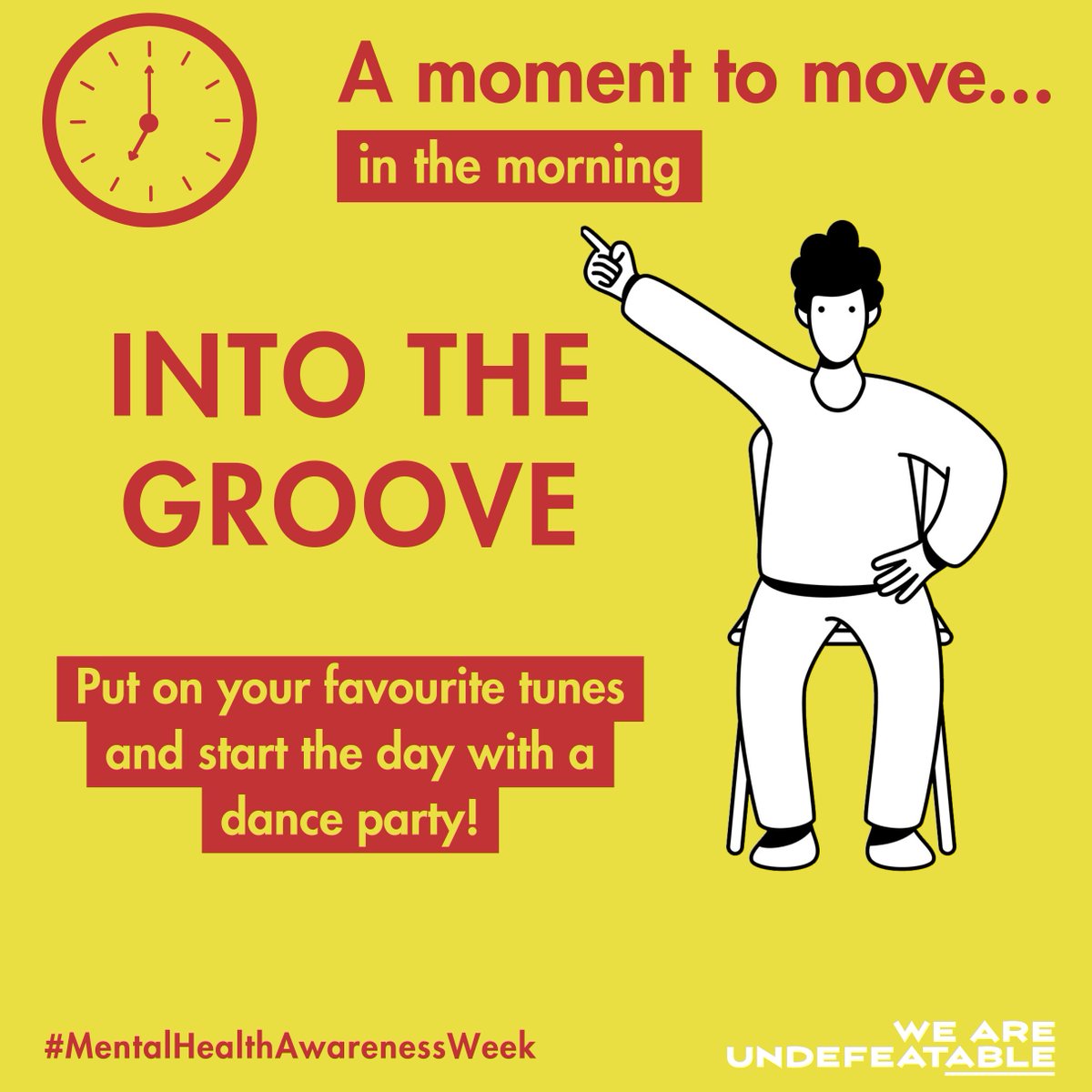 Staying physically active after a stroke can be tough, but it can improve your both your physical & mental health. Follow @undefeatable this #MHAW2024, for more ways on how to get moving during the day that can boost your mental well-being.💜 #Move4YourMind