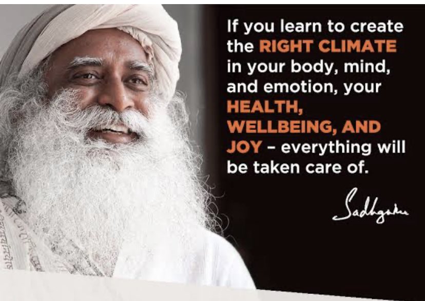 @SadhguruJV When pain, misery, or anger happen, it is time to look within you, not around you. #InnerEngineering #7StepsWithSadhguru @ishafoundation