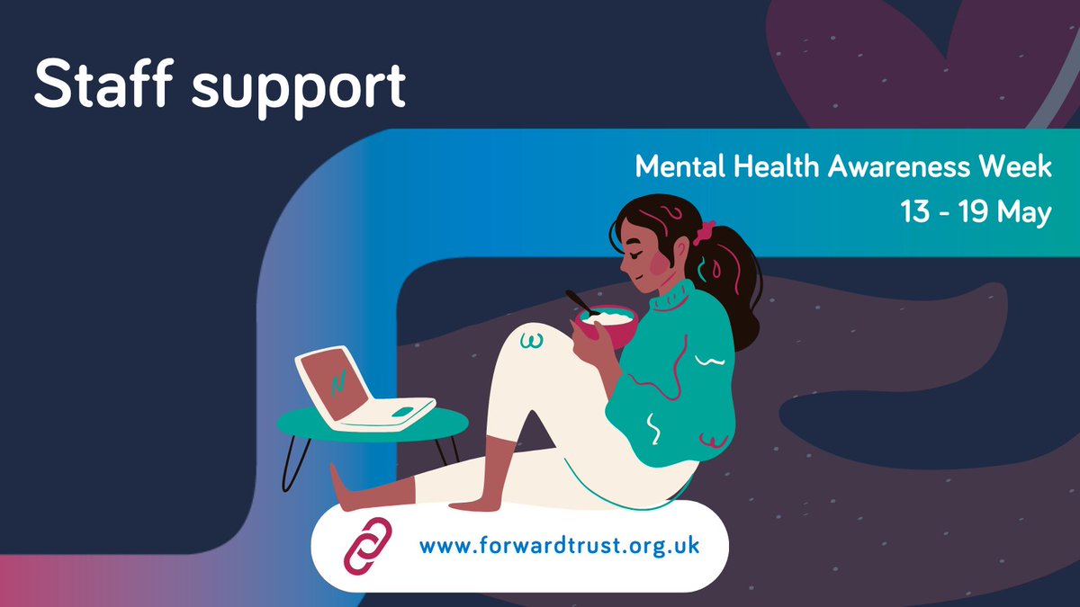 It's #MentalHealthAwarenessWeek and we're excited to support Forward staff in a week-long series of activities all geared towards 'movement' - this year's theme. Read more ⬇ bit.ly/3UCtqpe #ForwardTrust #InclusionMatters #MentalHealthMatters