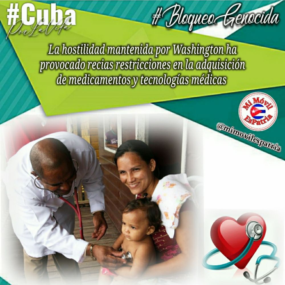 Buenos días 🇨🇺 #IslaRebelde La salud, como un derecho esencial de todo ciudadano, está garantizada en #Cuba siempre mejor sin #BloqueoGenocida #MiMóvilEsPatria