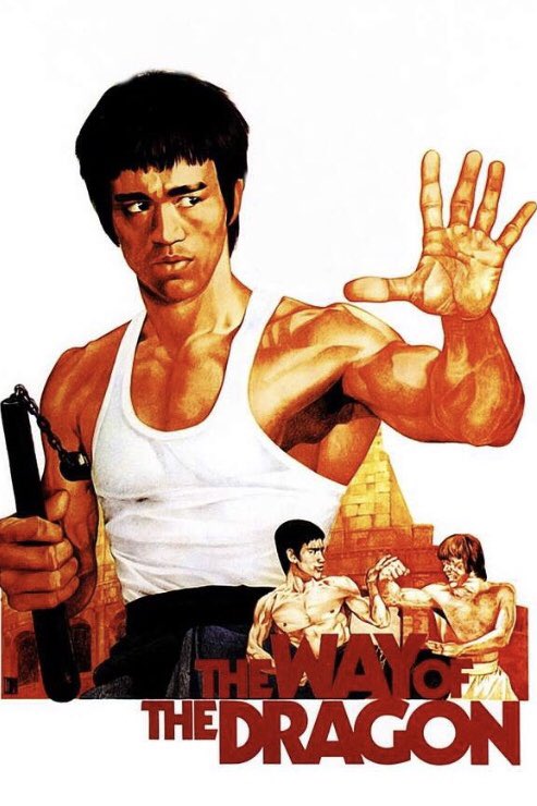 #Film on #TV recommendation tonight at 2100 on #SkyMax #TheWayOfTheDragon #BruceLee #ChuckNorris