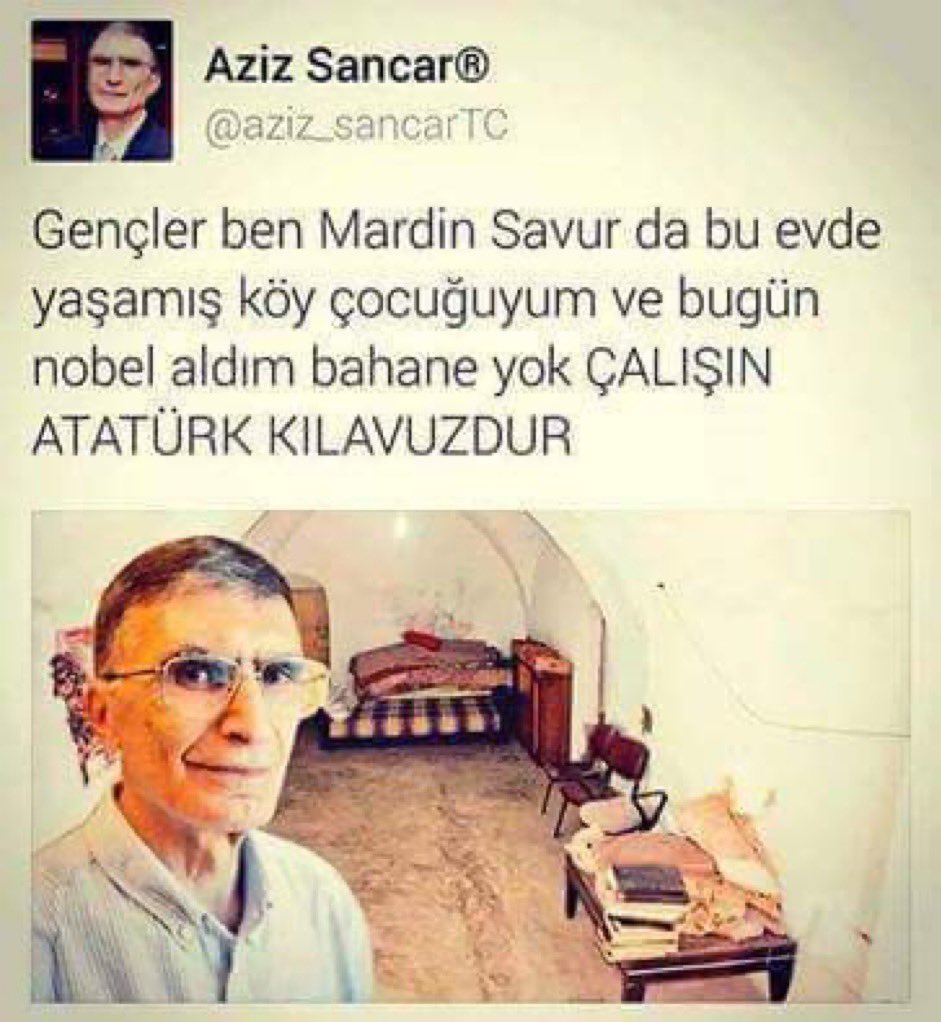 Yaşadığınız ülkede Atatürk'ü tanımayan bir kişi bile varsa, biz görevimizi yapmıyoruz demektir. Prof. Dr. Aziz SANCAR