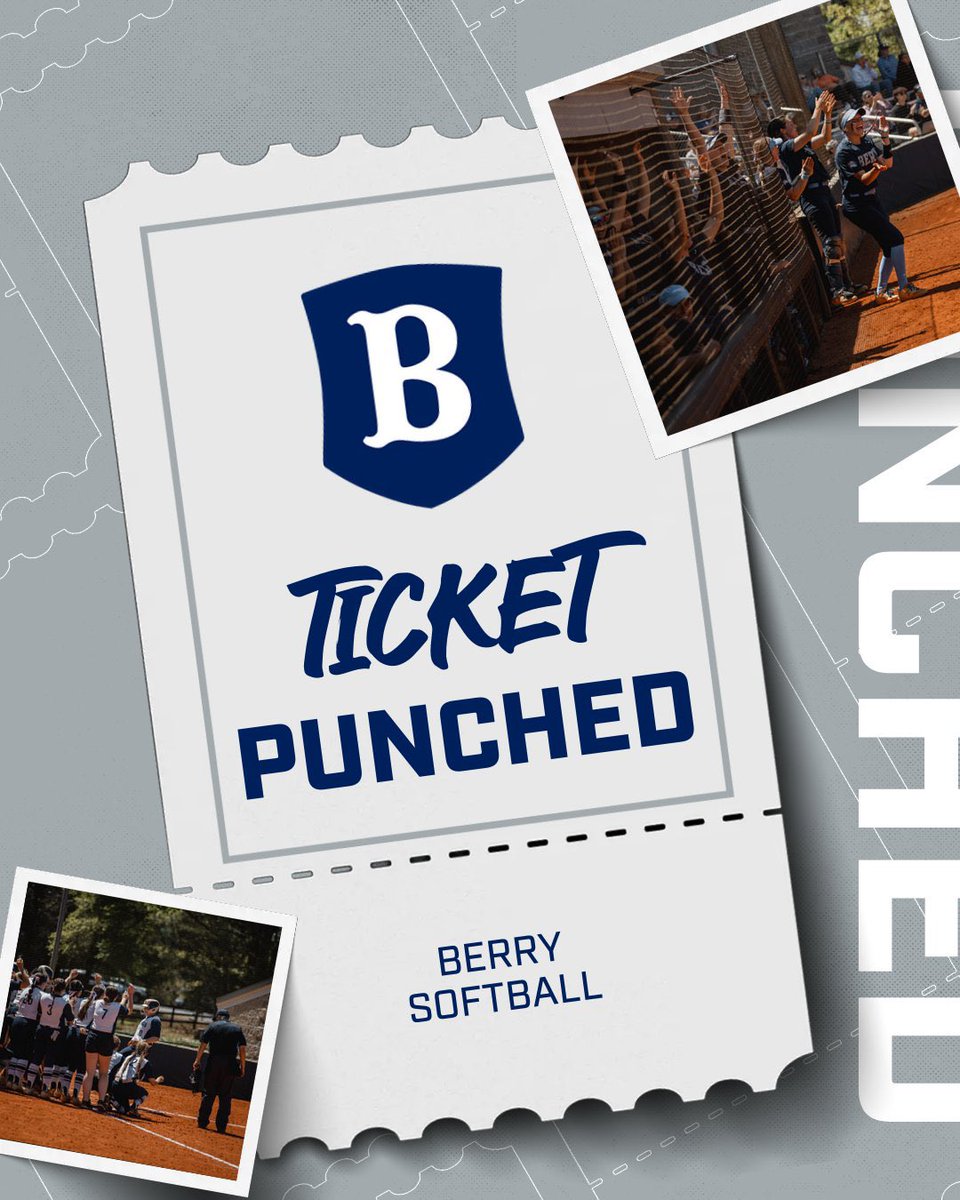 TICKET PUNCHED! The Vikings are headed to Montgomery, Alabama to take on Maryville in the first round of the NCAA Tournament!! #WeAllRow