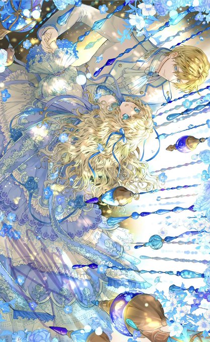 「blue rose」 illustration images(Latest｜RT&Fav:50)
