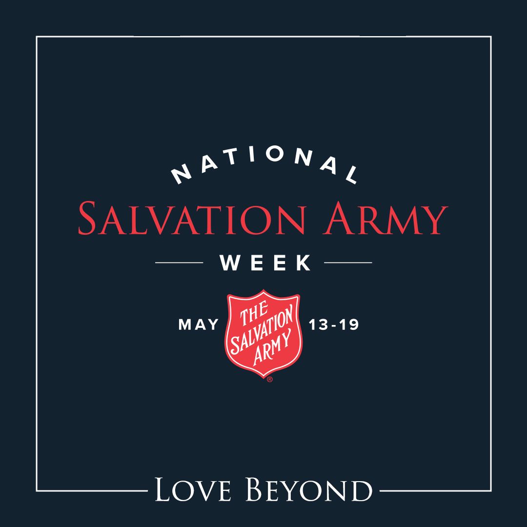 It’s National #SalvationArmy Week! Join us in recognizing the incredible contributions of our volunteers, donors, and partners as we continue to serve those in need across the country. #SalvationArmyWeek
