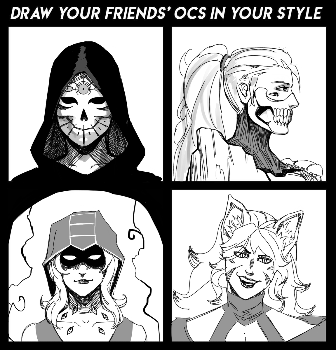 CuervoDraws's tweet photo. what if I hand you your own OWN OCs, hmm? https://t.co/z0LNSNq90o
