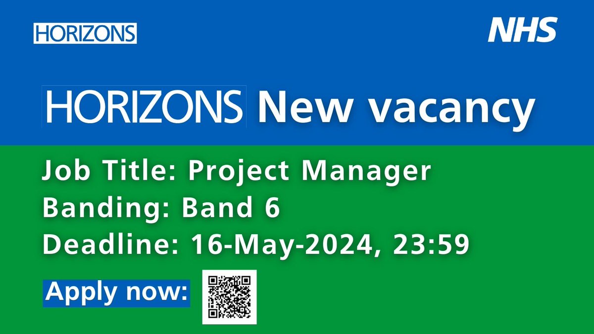 Calling all candidates! 📢 Are you passionate about leading large scale change in public services, innovation in health systems & community organising? Sounds like you? Then join us & help Horizons drive positive, inclusive change in health & care ✨ 👉 horizonsnhs.com/about/work-wit…
