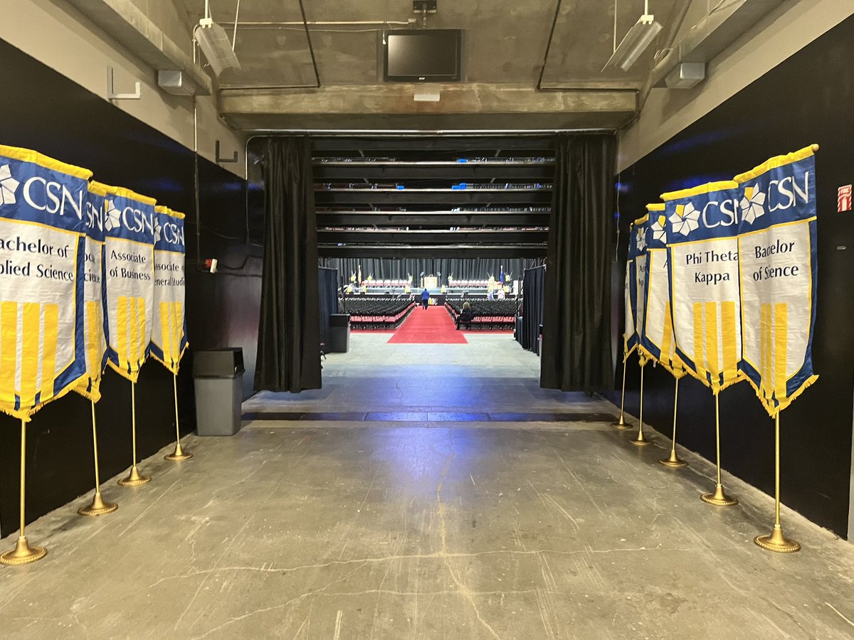 CSNFacSenate's tweet image. Almost time 
#csncommencement
#csngrad
#csnproud