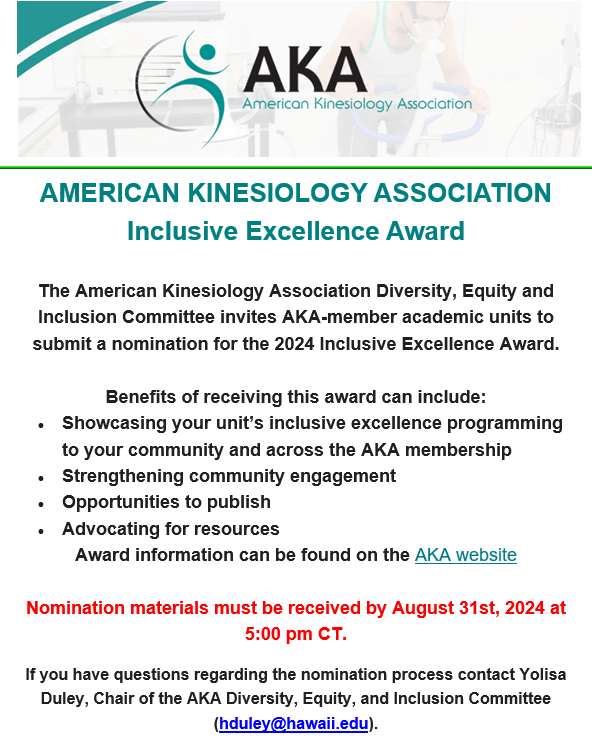 More info: americankinesiology.org/aka-inclusive-…