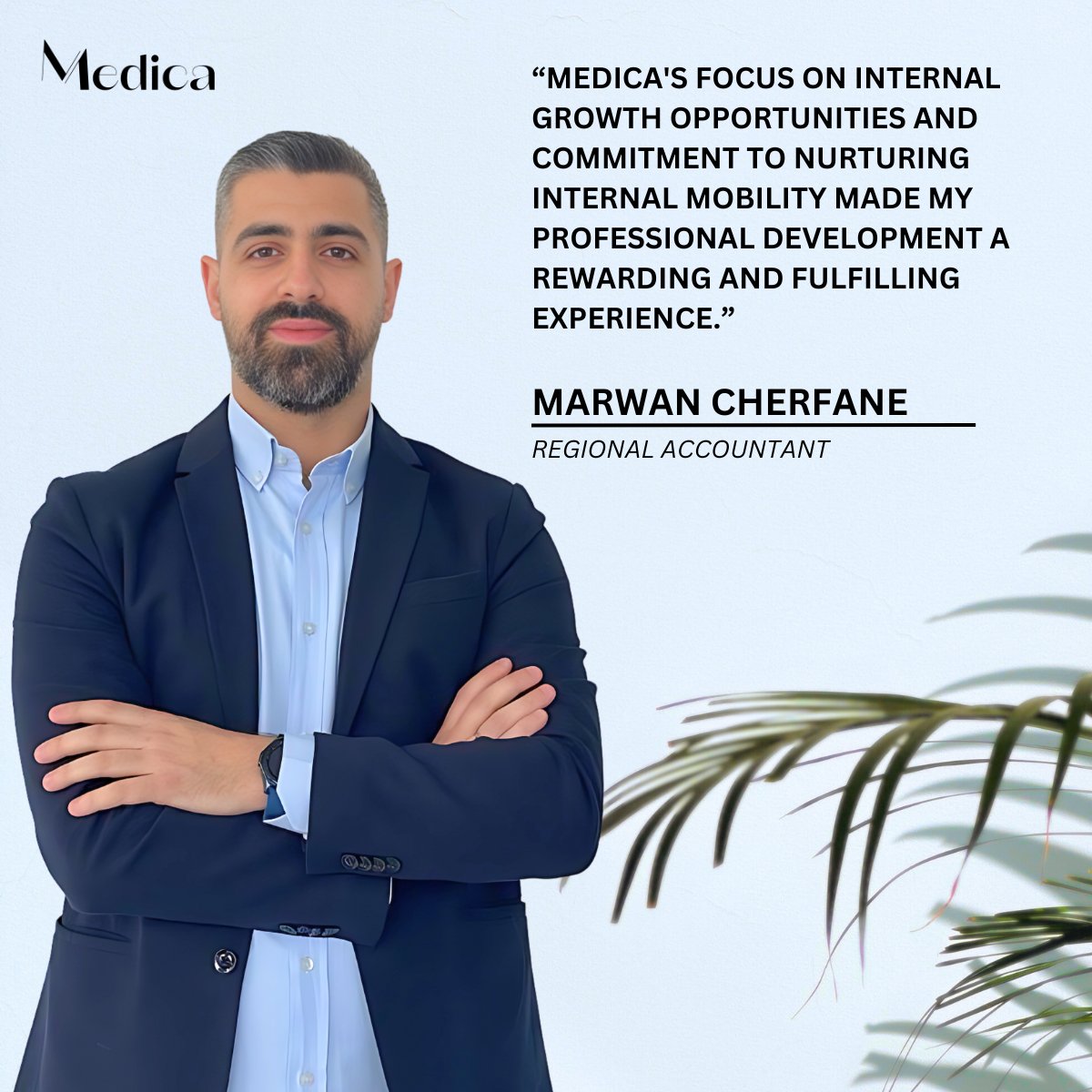 GroupMedica's tweet photo. "Medica's focus on internal growth opportunities and commitment to nurturing internal mobility... "
- Marwan Cherfane, Regional Accountant
If you’re interested in joining the team,kindly send your CV to talent.acquisition@medicagroup.com
#MeetTheTeam #MedicaGroup https://t.co/vrkqU12OY2