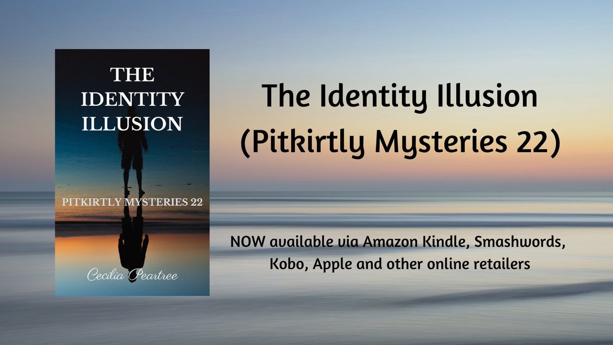 The Identity Illusion
When Kyle is sent to Old Pitkirtlyhill House to review a collection of documents stored in the attics he is faced with a grim discovery.
amazon.co.uk/Identity-Illus…

amazon.co.uk/Identity-Illus…

#Scottishmystery #cosymystery