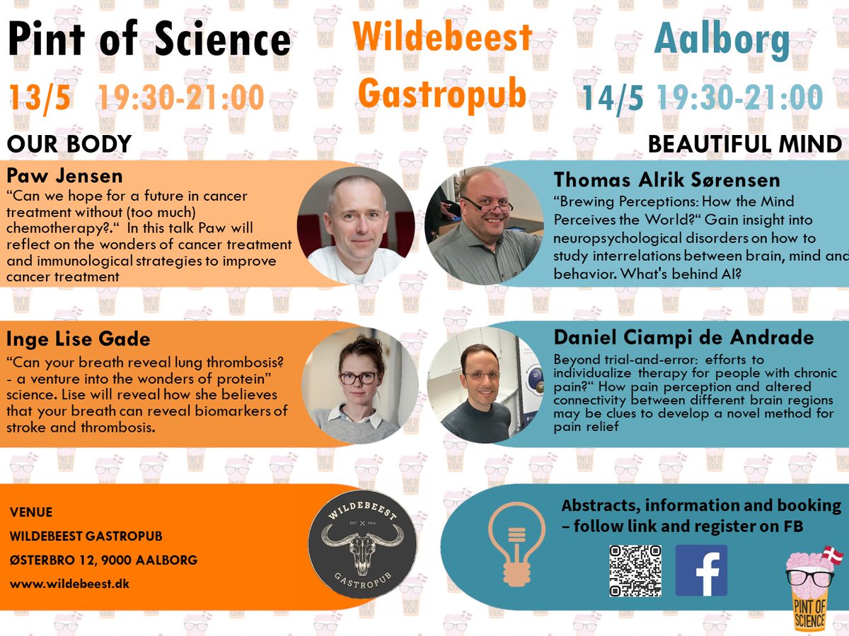 Pint of Science DK (@pintofsciencedk) on Twitter photo Join the fun in Aalborg
<a href="/pintofscienceDK/">Pint of Science DK</a> Join the fun in Aalborg
<a href="/pintofscienceDK/">Pint of Science DK</a>