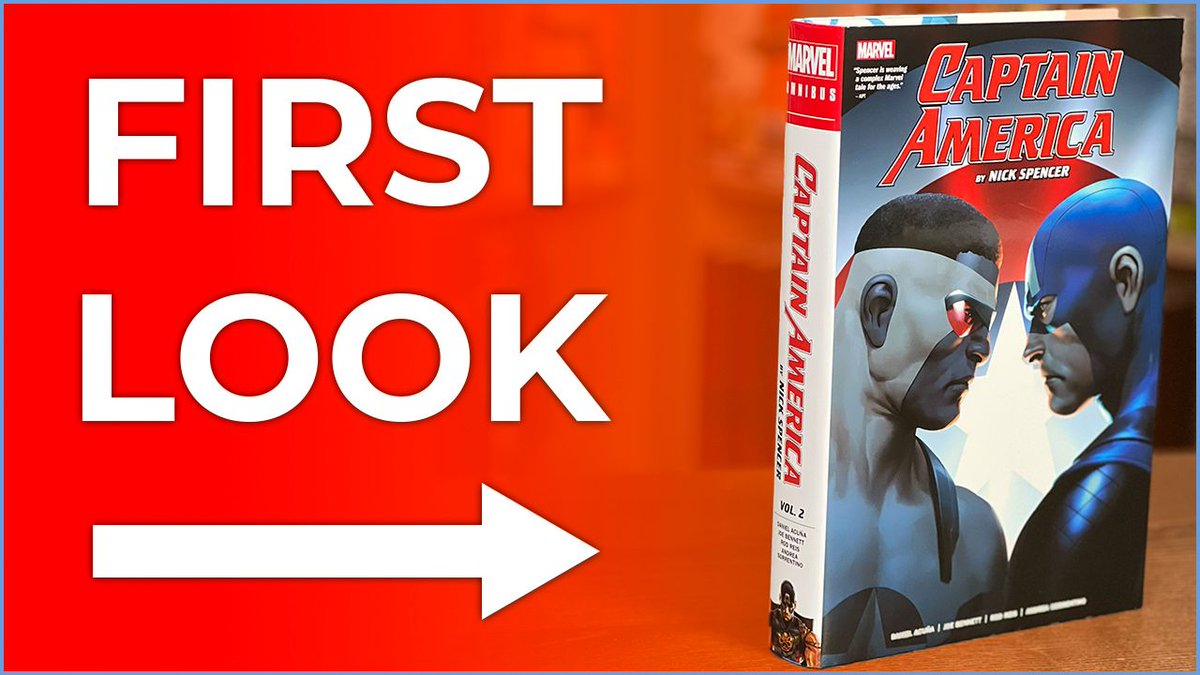 The concluding omnibus is here, Minties! Captain America By Nick Spencer Omnibus Volume 2 capping off the long and acclaimed run on the character from Spencer, Including the Secret Empire story! Check it out.: bit.ly/3yk7NTi