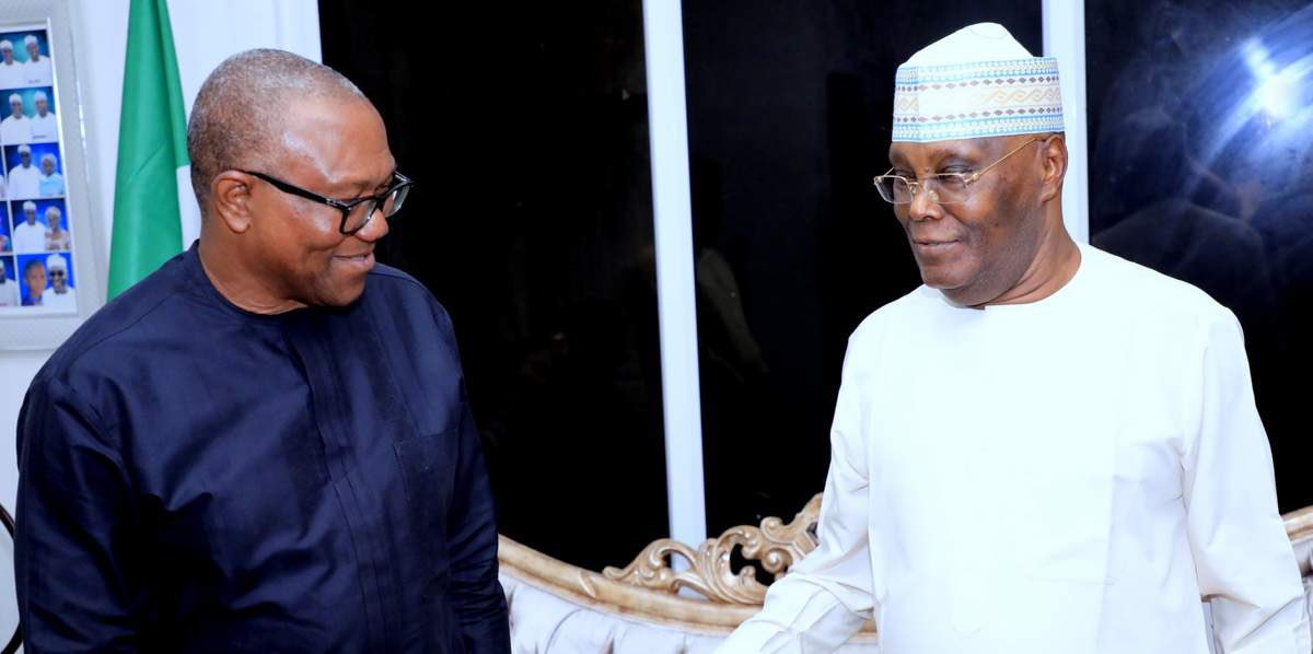 Today HE Peter Obi was hosted by HE Atiku. 

He earlier today met with Fmr. Gov. Sule Lamido of Jigawa state at his Abuja residence. 

The bridge…