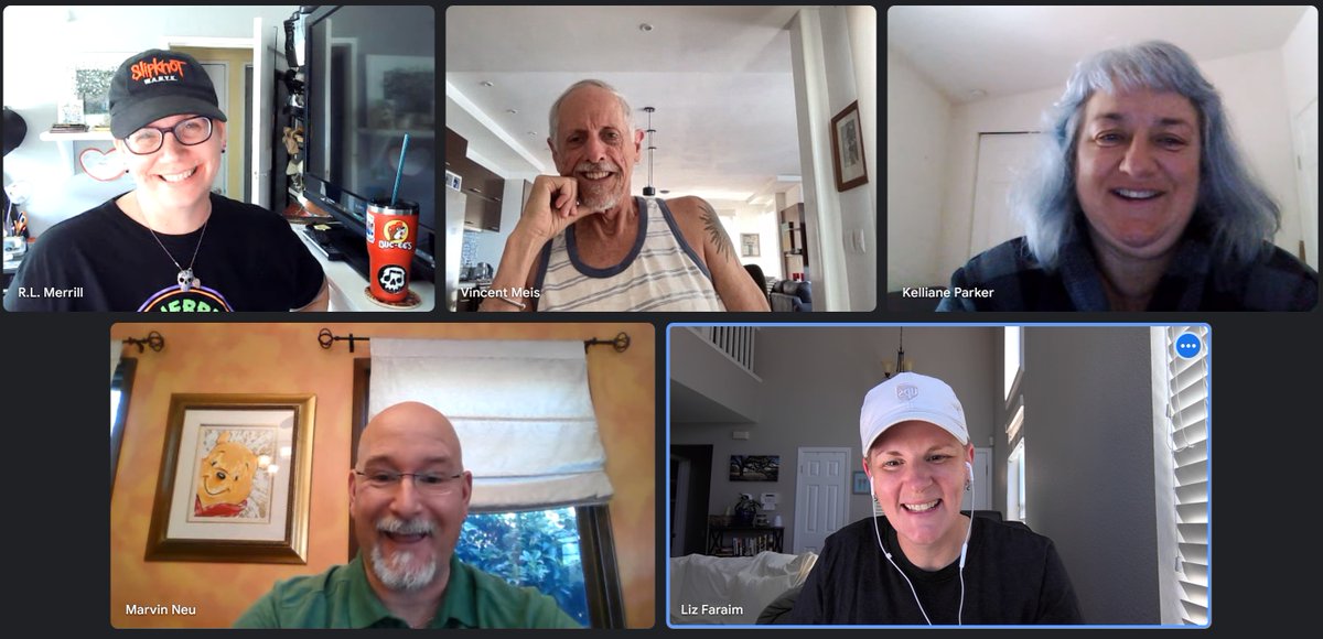 We had a group meet up this weekend. It was wonderful seeing all these great authors. 

@rlmerrillauthor <a href="/FaraimLiz/">Liz Faraim</a> <a href="/Writer_MDNeu/">MDNeu</a> Vincent Meis and <a href="/kellianeparker2/">kellianeparkerpoetry</a>