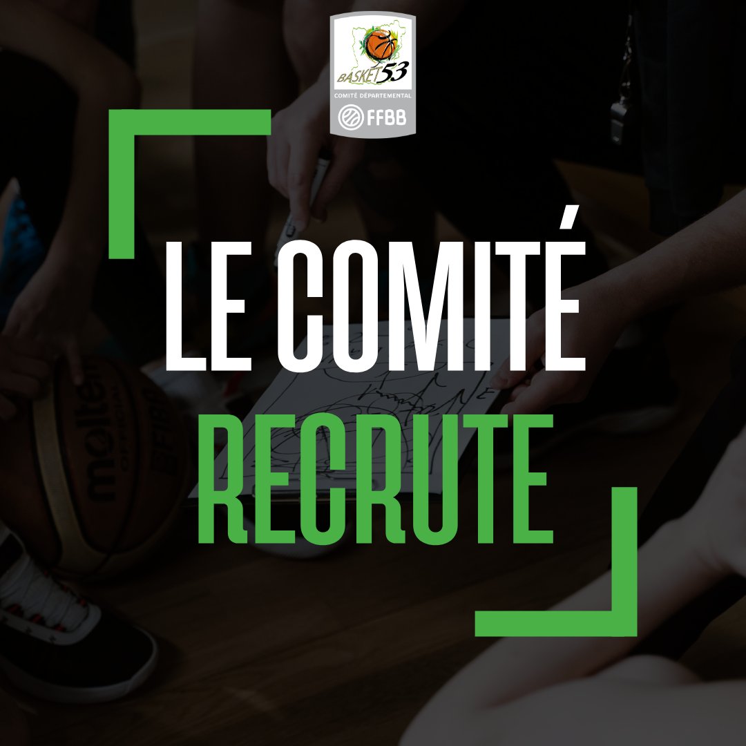 Le Comité Départemental de Basketball de la Mayenne recherche ⤵️

📌 Conseiller(ère) Territorial(e)

Retrouvez les détails de l'offre sur : basketmayenne.com/actu/article/2…

Pour avoir plus d'informations ou postuler, envoyez lettre de motivation et cv à vicepresident2@basketmayenne.com
