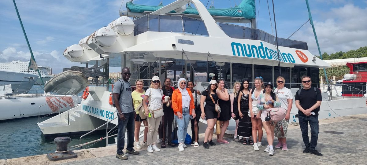 We love to see our Travel and Tourism students enjoying themselves on field trips. Here they are on their latest excursion to Malaga. Wish you were there? Find out more about our HNC/HND Travel and Tourism courses starting this August 👉🏾bit.ly/3UVUfW