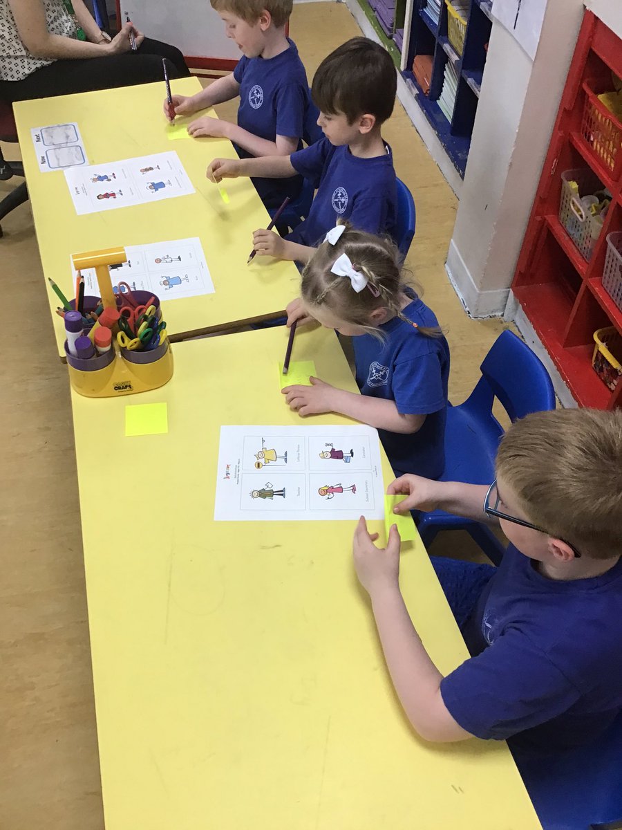 On Friday in PSHE, we discussed the different type of people who can help us 👮🚑👩‍🏫🚒 #pshejigsaw #year1 @StPPPrimary