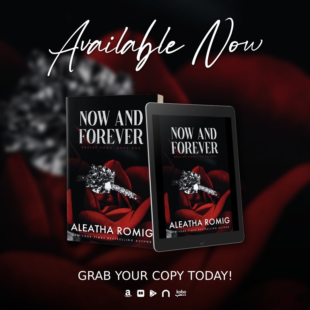 💍❤️NEW RELEASE❤️💍

We are excited to celebrate NOW AND FOREVER by @AleathaRomig is LIVE!

amzn.to/3V8CtAk

Arranged marriage, age-gap, mafia/cartel romance

#aleatharomig #mafiaromance #agegap #romanticsuspense #steamy #newbookalert #nowlive #wildfiremarketingsolutions