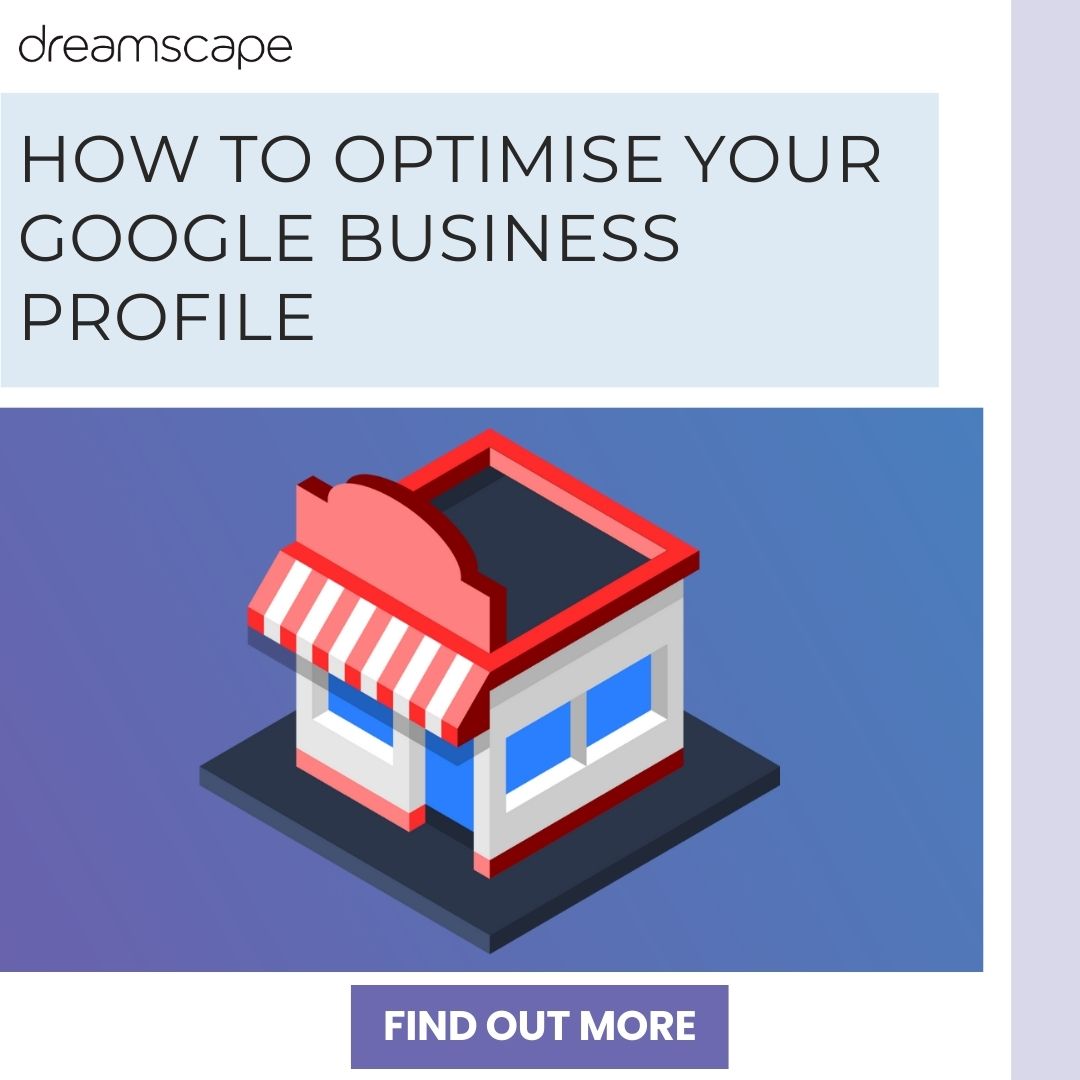 How can you optimise your Google Business Profile?

Discover how you can optimise your Google Business Profile to boost your small business's local SEO: dreamscapedesign.co.uk/google-busines…

#DigitalMarketing #LocalSEO #BusinessGrowth #BusinessTips #GoogleBusinessProfile