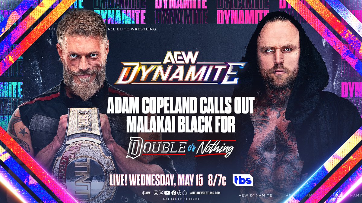 🥞 Another STACKED #AEWDynamite is on deck THIS WEDNESDAY Catch all the action live on AEWplus.com *Available on #TrillerTV in select International regions