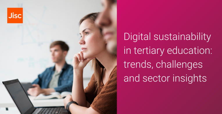 Today we launched our digital sustainability in tertiary education report, revealing attitudes to digital sustainability across UK further and higher education. Find out more 👉 bit.ly/4dA05ob