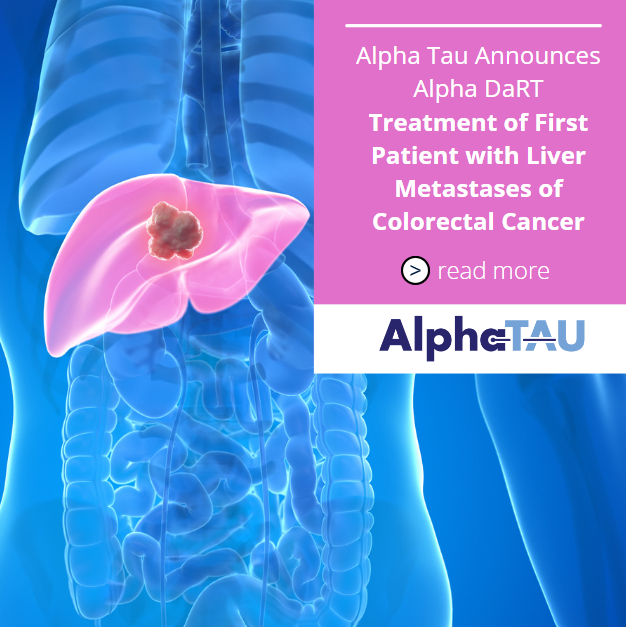 @AlphaTauMedical announced today that its first patient with #livercancer metastases has been treated in a feasibility and safety study of Alpha DaRT at the McGill University Health Center in Montreal, Canada.

alphatau.com/single-post/al…
