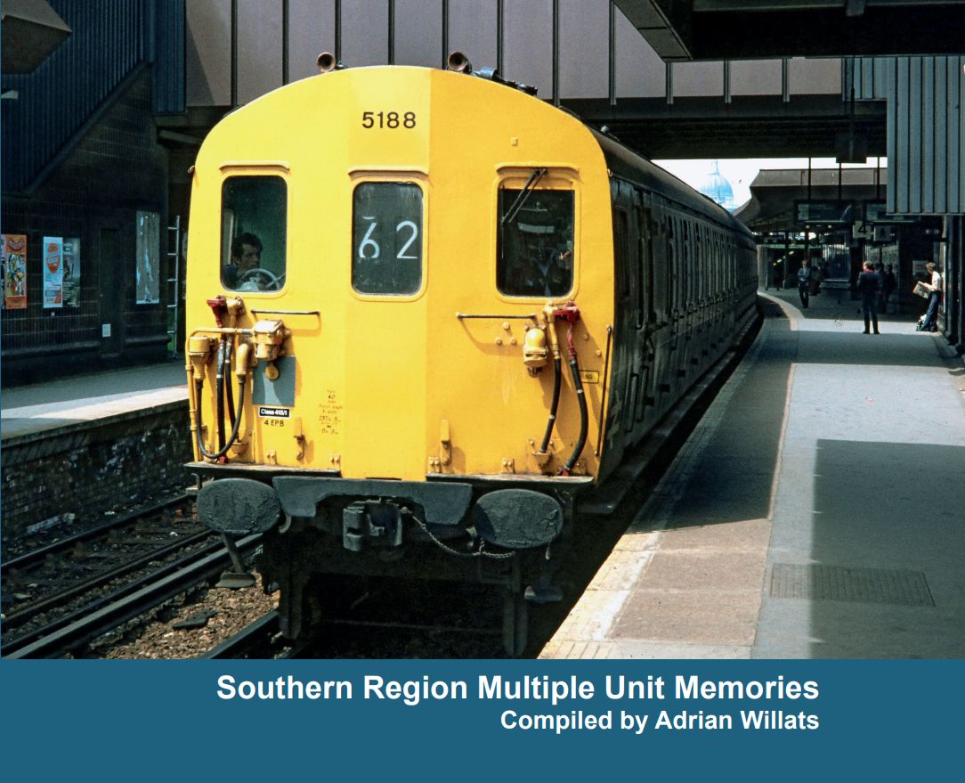 SOUTHERN REGION MULTIPLE UNIT MEMORIES - Compiled by Adrian Willats is out now.

Available to purchase here:
ttpublishing.co.uk/.../southern-r…

#transport #transporttreasury #ukrail #trains #locomotives #ukrailway #heritagerailway #trainstation #rail #railroad #publishing #books