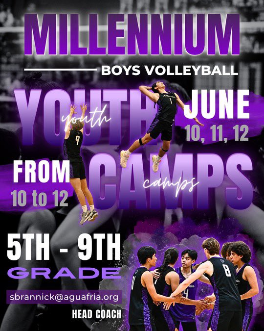 Millennium Tigers Boys Volleyball tweet media