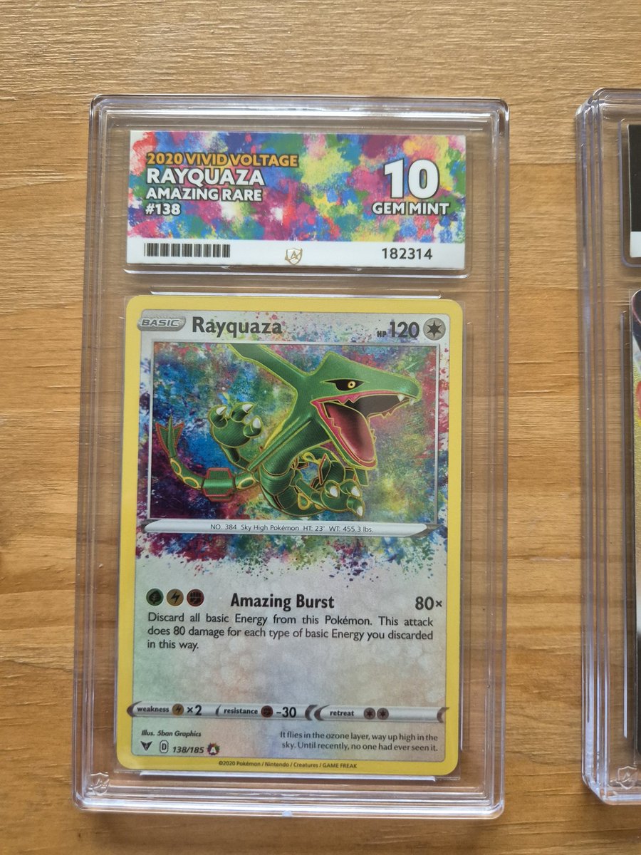 StreamerRoo's tweet photo. @ace_grading got my submission back today... and I am one very happy man, thank you! 🔥 can't quite believe my luck. @RandolphUK https://t.co/Vx1B3iGIzK
