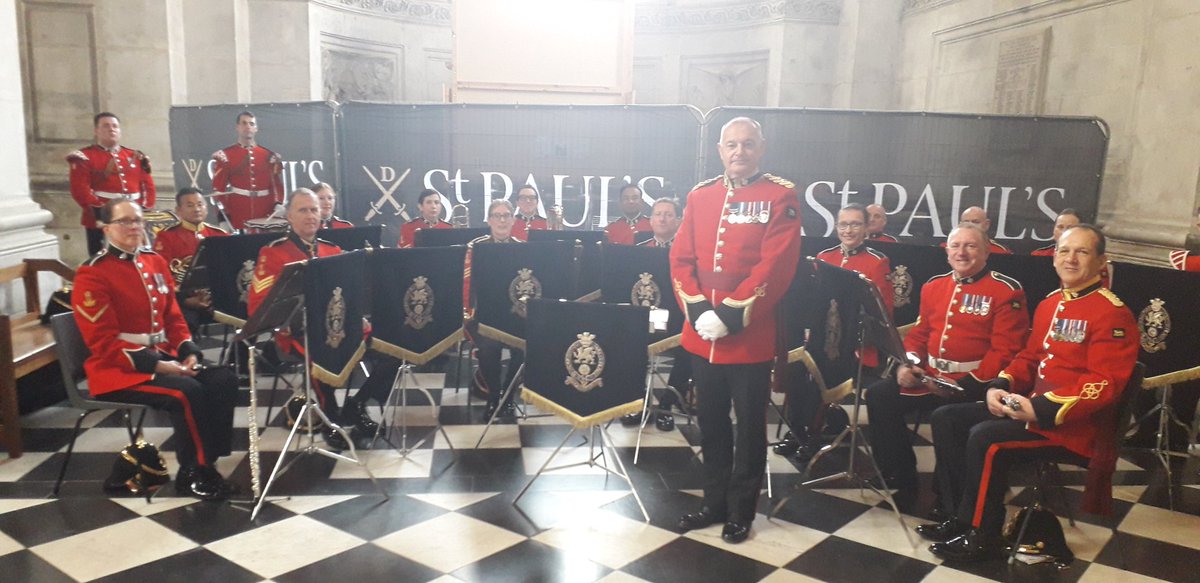What a truly memorable Albuhera service at <a href="/StPaulsLondon/">St Paul's Cathedral</a> on Saturday. Great performance from the PWRR Band, St Paul's Choir and the Colour Party from 4 PWRR. Not to mention those serving soldiers and veterans representing Middlesex Regt, Queen's and PWRR #FiercePride