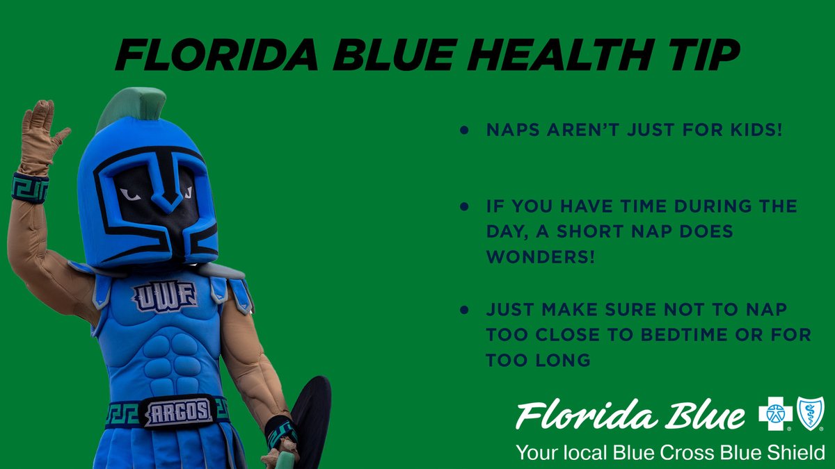 Thanks to @FLBlue for sponsoring the Argos and for providing the health tip of the month! #GoArgos