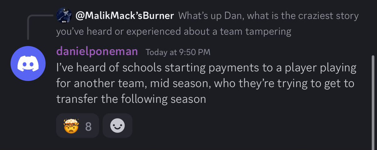 No better time to remind you about tonight’s AMA with @DanielPoneman. He started answering questions over the weekend and you might want to tap in for this one. Going live at 8pmEST. Link: launchpass.com/the-burner/dis…