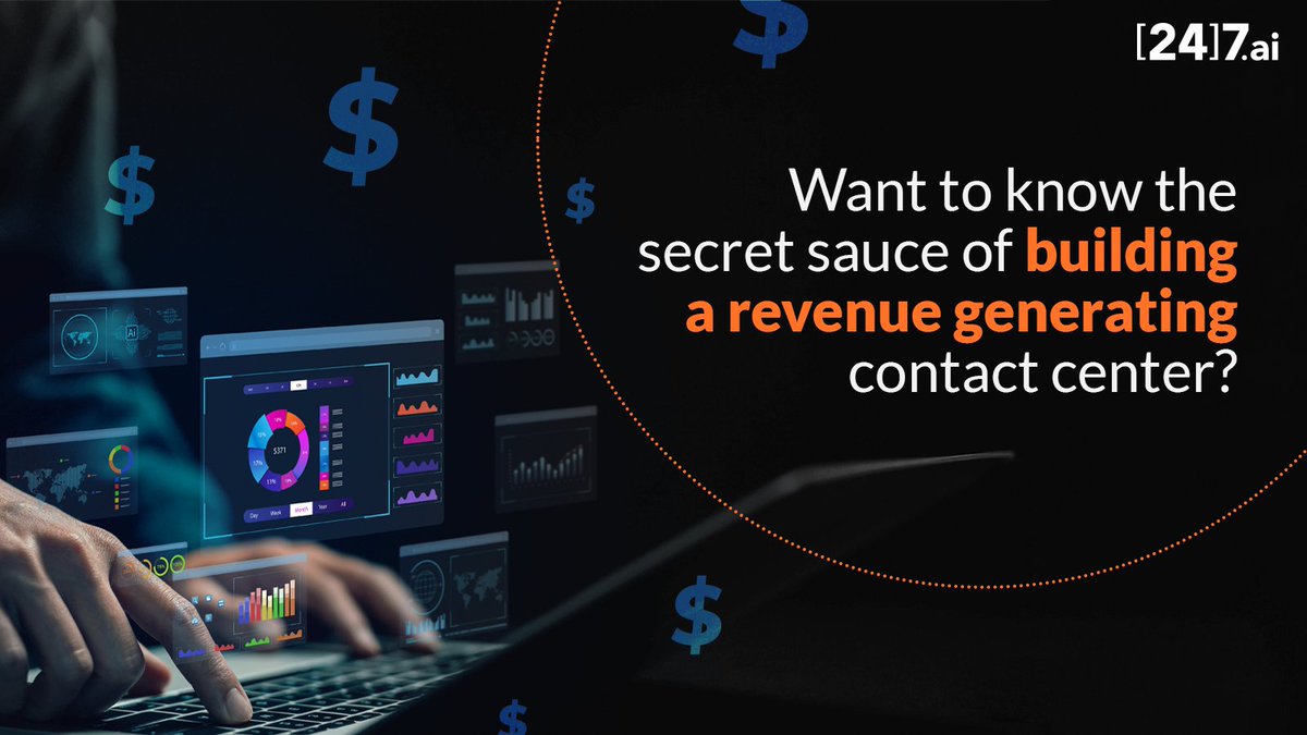 Transform your contact center into a revenue-generating powerhouse with our all-in-a-box solution powered by [24]7 Target.
Stay tuned to know more!

#CX #ContactCenter #Target #RevenueGeneration