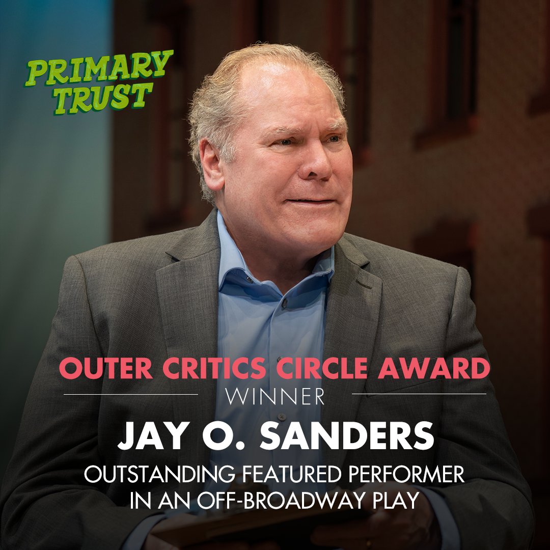 Congratulations to the company of PRIMARY TRUST on their Outer Critics Circle Award wins 🎉 Cheers to all!🍹