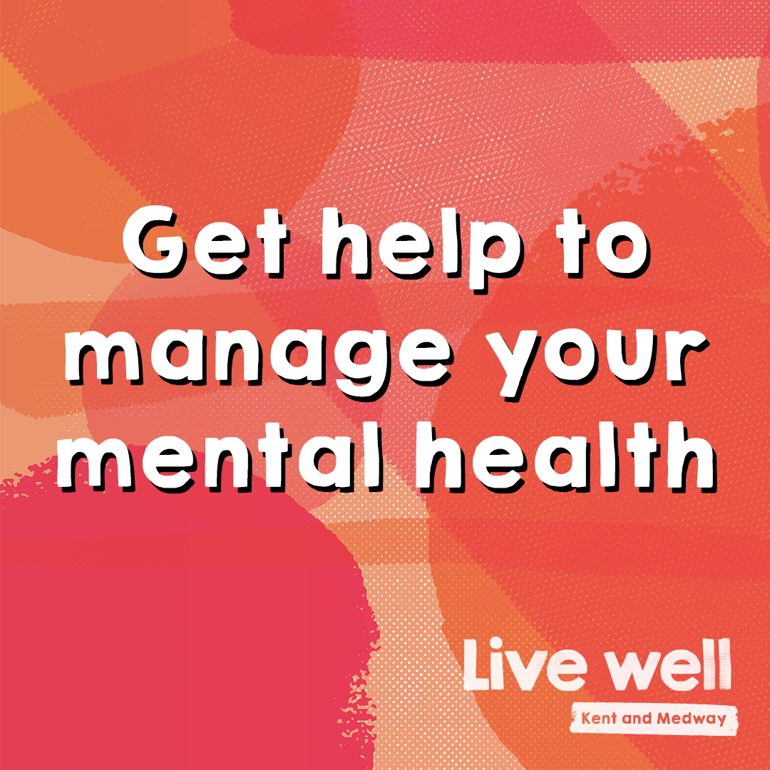 It’s #MentalHealthAwarenessWeek. If you live in Kent & Medway and need support managing your mental health, there’s help available from livewellkent.org.uk Including...👇