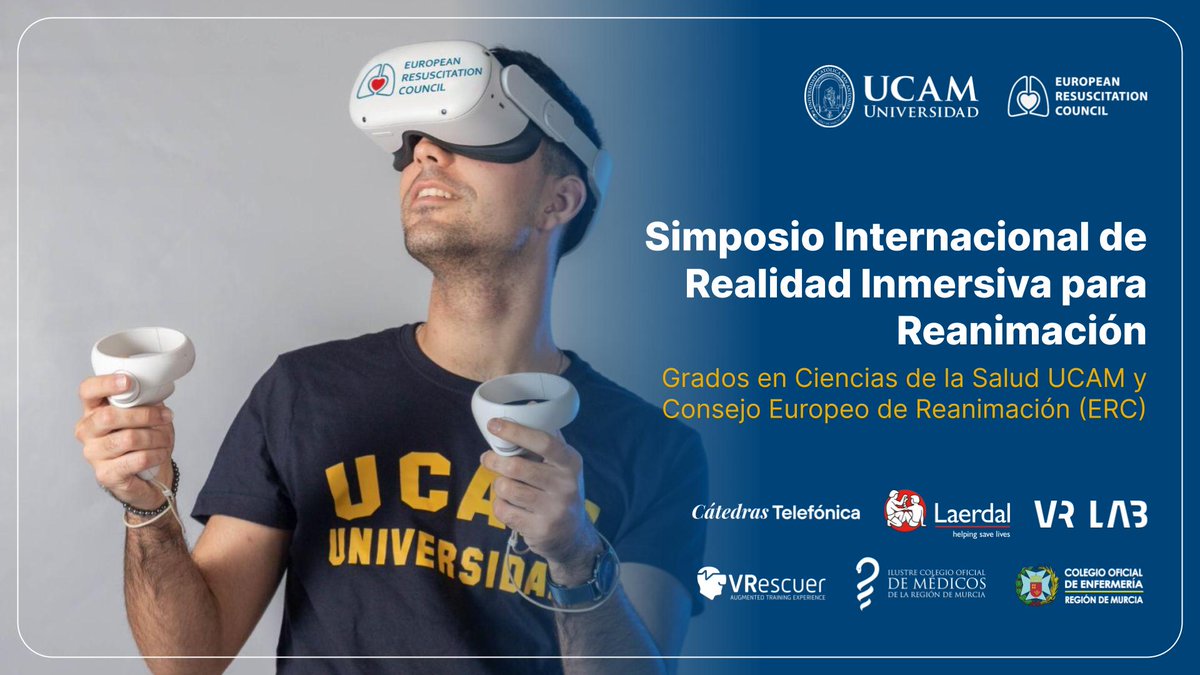 📣 Immersive Reality (Augmented Reality & Virtual Reality) came too far from fantasy to reality👏.  If you are a resuscitation enthusiast and want to know how Immersive Reality acts in the field of Resuscitation, don't miss this chance to join the 1st International Symposium of…
