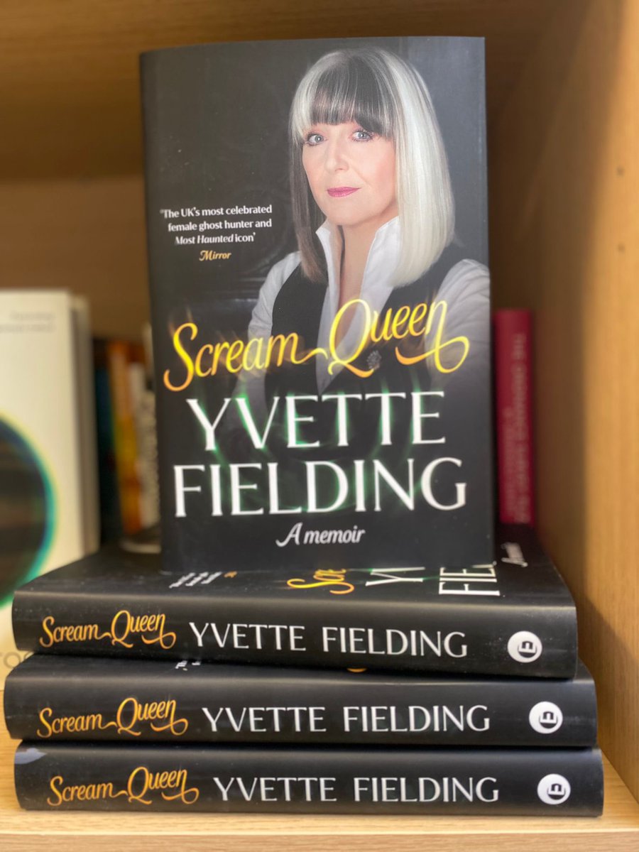 SO excited to have copies of this at last! Out on the 30th May - you’re all in for a huge treat. 👻 <a href="/Yfielding/">Yvette Fielding</a> #SCREAMQUEEN