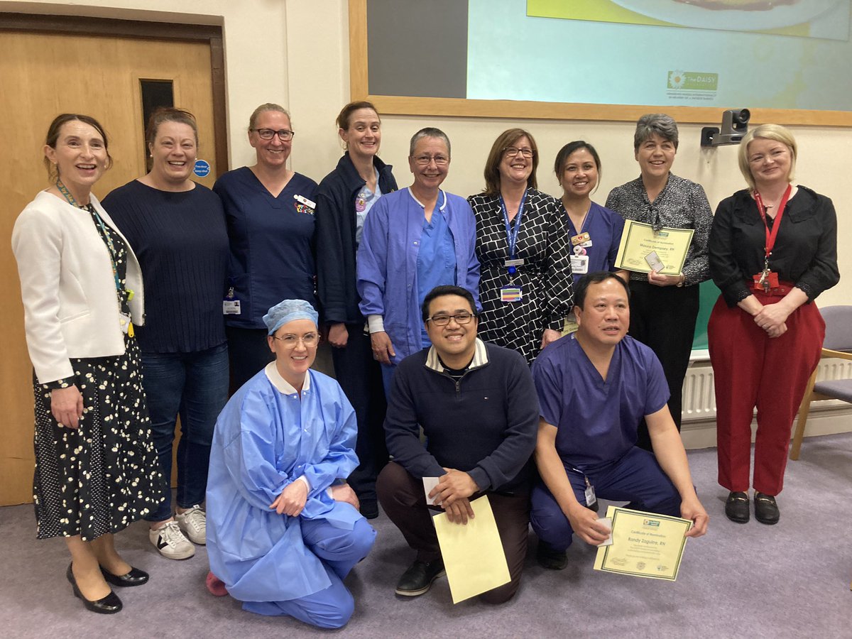 judymcentee@rcsihospitals.ie (@judymcenteercs1) on Twitter photo Well deserving recipients of DAISY pins & the DAISY award at NOHC #IND celebrations this afternoon.
<a href="/NOHCOrthopaedic/">National Orthopaedic Hospital Cappagh</a>
@valvirgo1
<a href="/RCSI_FacNurMid/">RCSI Faculty of Nursing & Midwifery</a>
<a href="/petrinadonnelly/">@donnellyp</a> Well deserving recipients of DAISY pins & the DAISY award at NOHC #IND celebrations this afternoon.
<a href="/NOHCOrthopaedic/">National Orthopaedic Hospital Cappagh</a>
@valvirgo1
<a href="/RCSI_FacNurMid/">RCSI Faculty of Nursing & Midwifery</a>
<a href="/petrinadonnelly/">@donnellyp</a>
