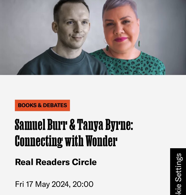 Brighton book lovers - this is going to be fun! This Friday, tickets at brightonfestival.org/whats-on/XKS-s…