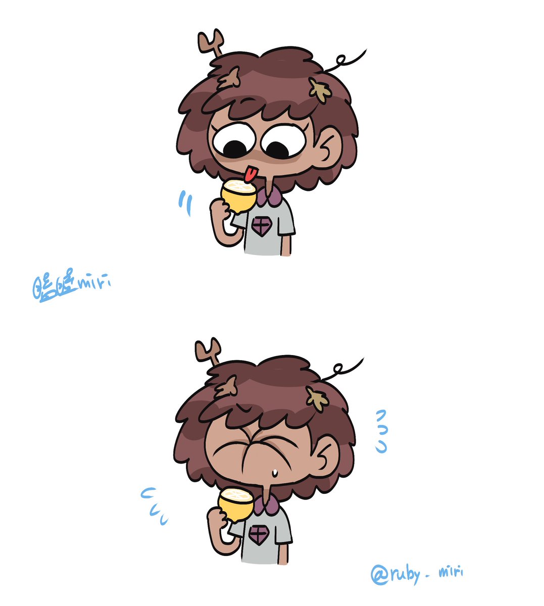 ruby_miri's tweet image. 🍋🩵
#amphibia