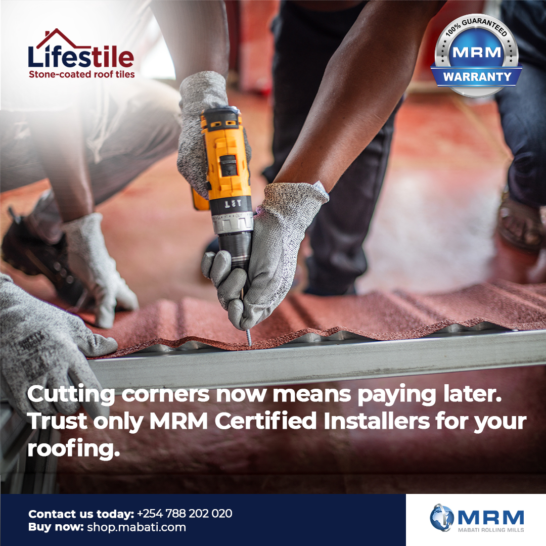 Choosing the right installer is as crucial as picking the perfect roofing tiles. Go with an MRM-Certified Installer to fit your stone-coated tiles, ensuring every piece aligns with precision. Protect your investment with expert hands. #MRM #Lifestile #SignatureHome #JuuIkoSawa